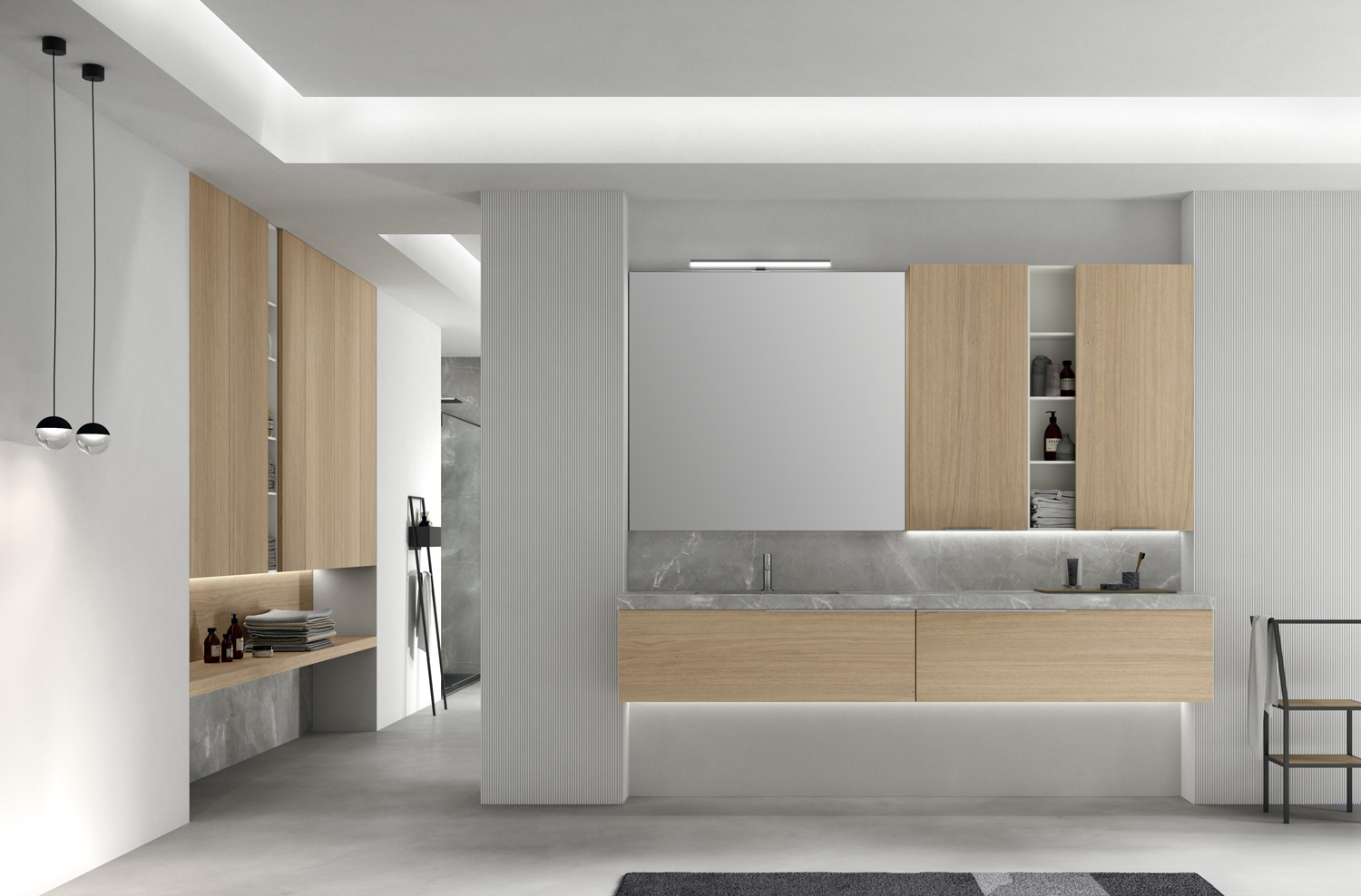 illuminazione led arredo bagno 