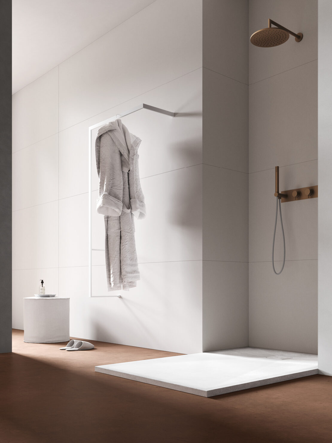 piatto doccia in nicchia