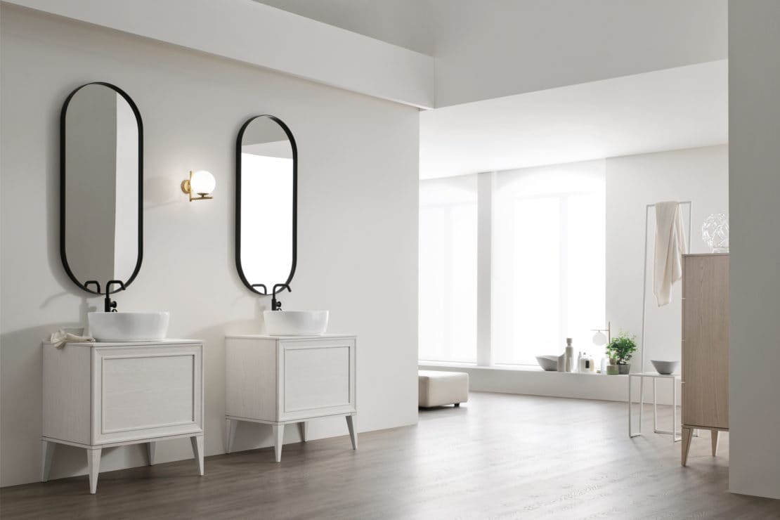 arredo bagno classico black&white