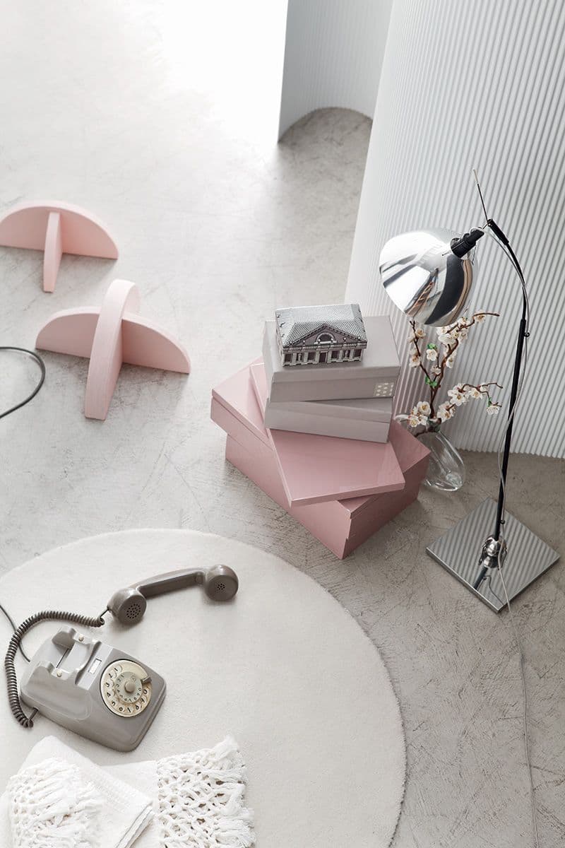 come arredare un bagno rosa di tendenza