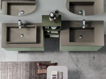 Doppio lavabo in bagno: come e perché sceglierlo