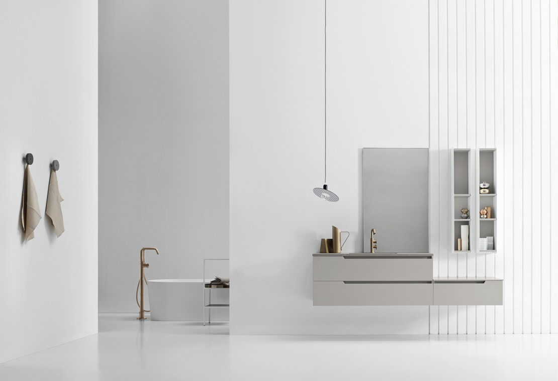 Idee arredo bagno bianco