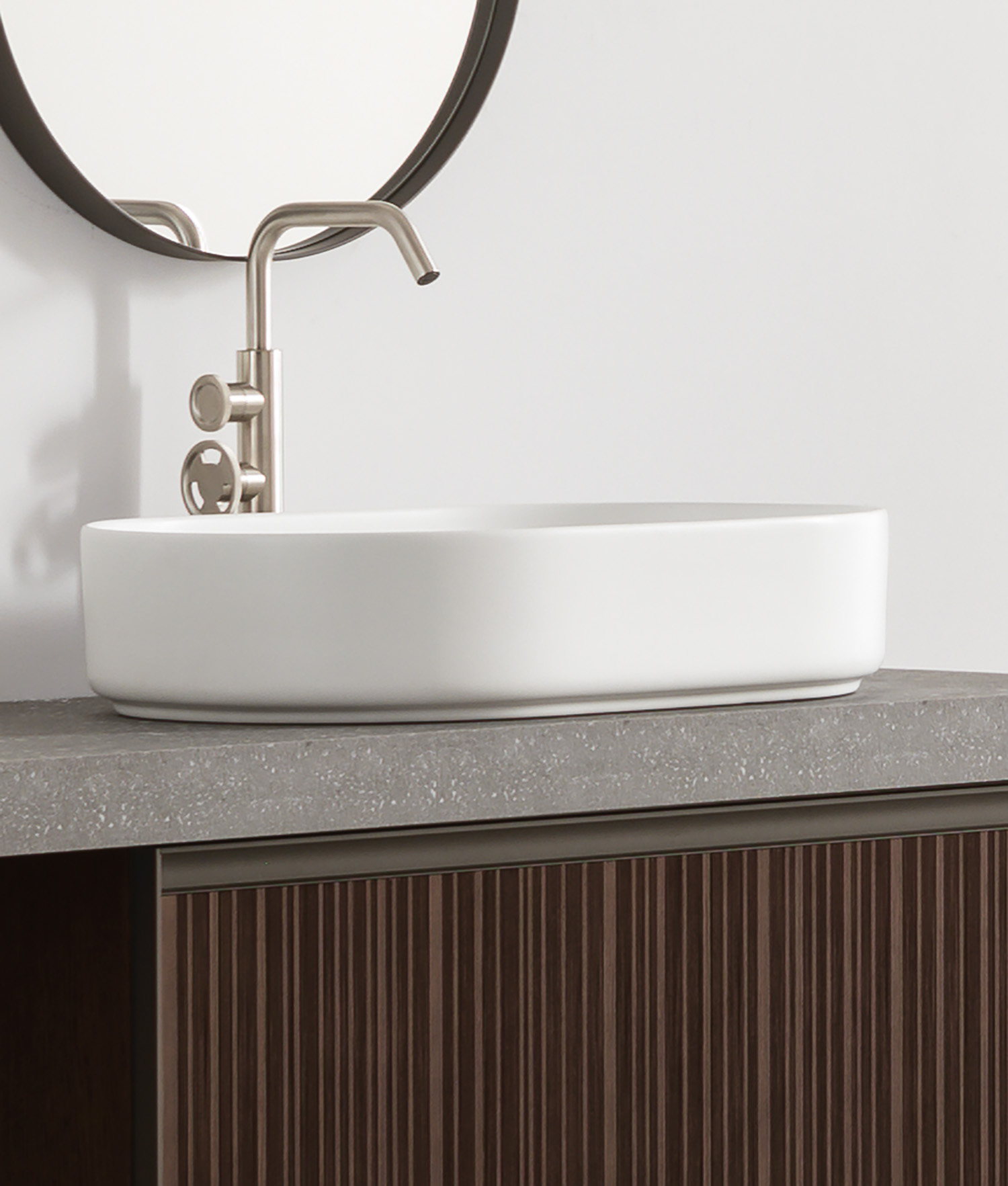 lavabo da appoggio per il bagno