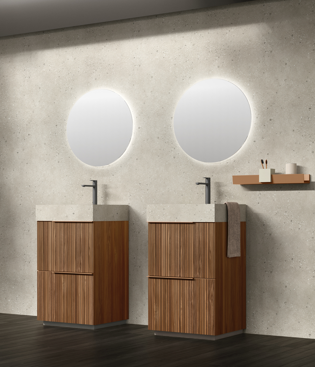 specchio bagno illuminazione integrata