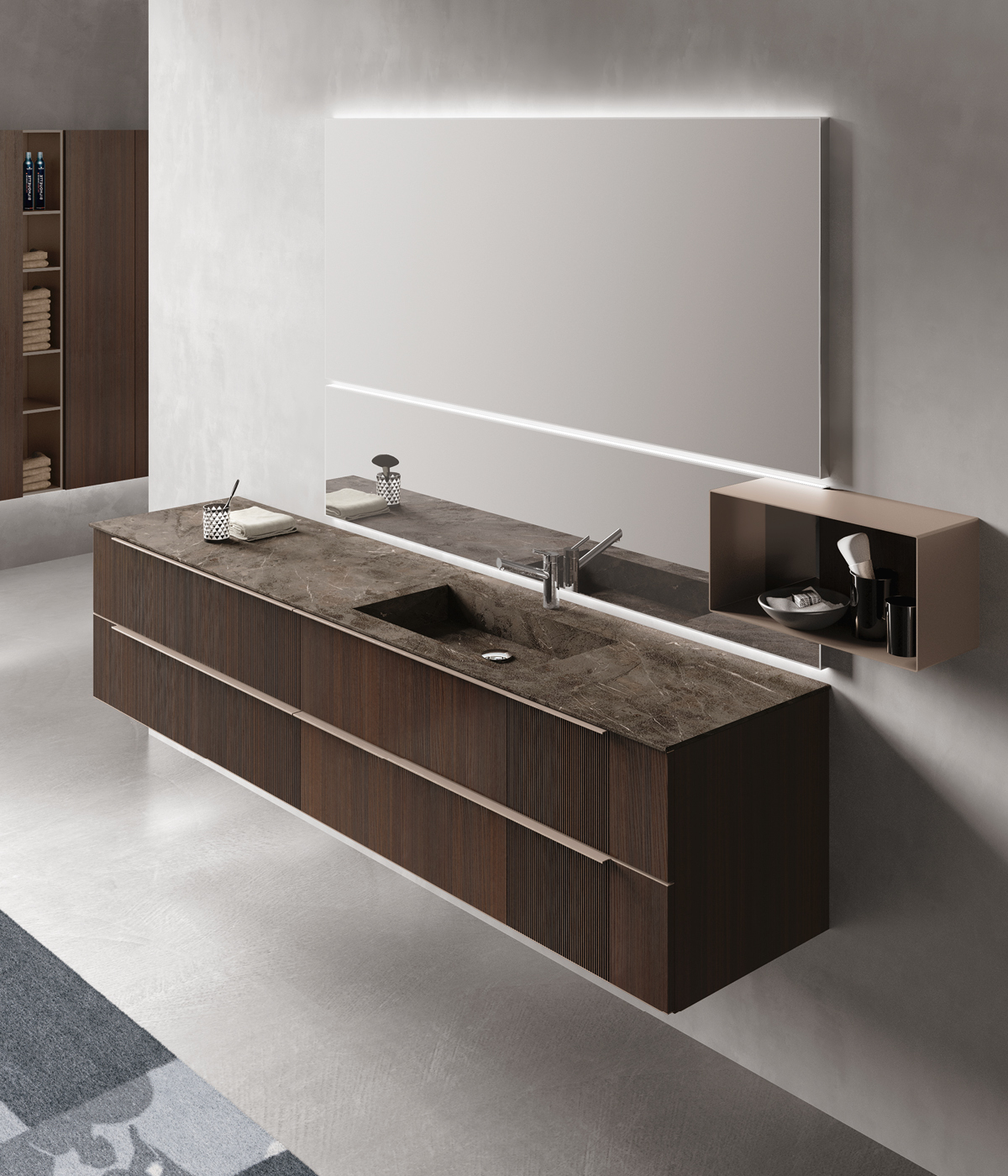 specchio bagno rettangolare