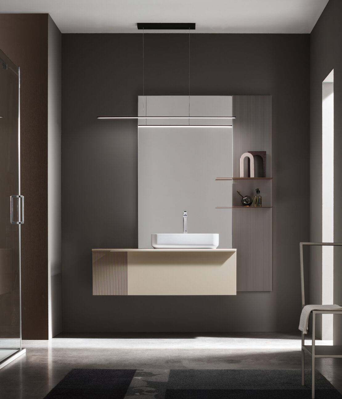 specchio bagno moderno