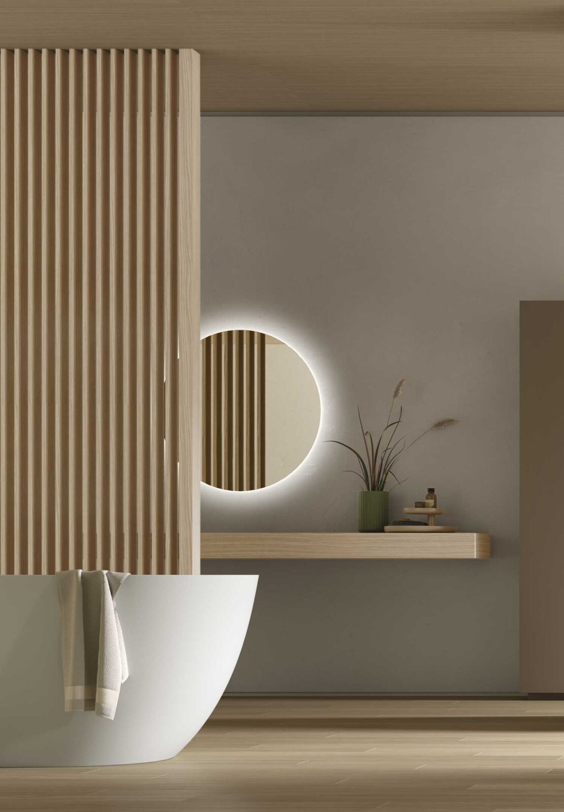 idee arredamento bagno di montagna