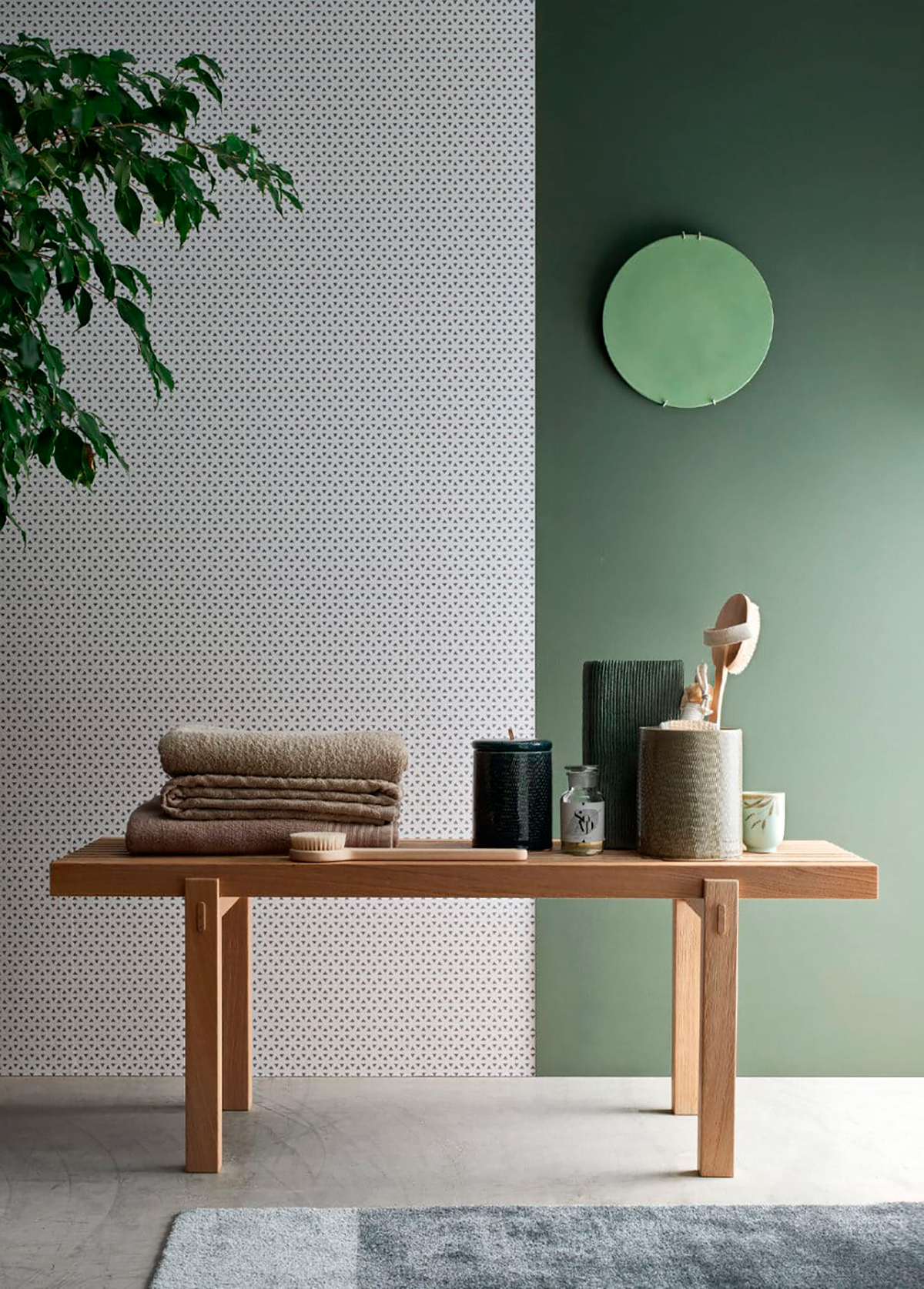 Panchette per bagno casa di montagna