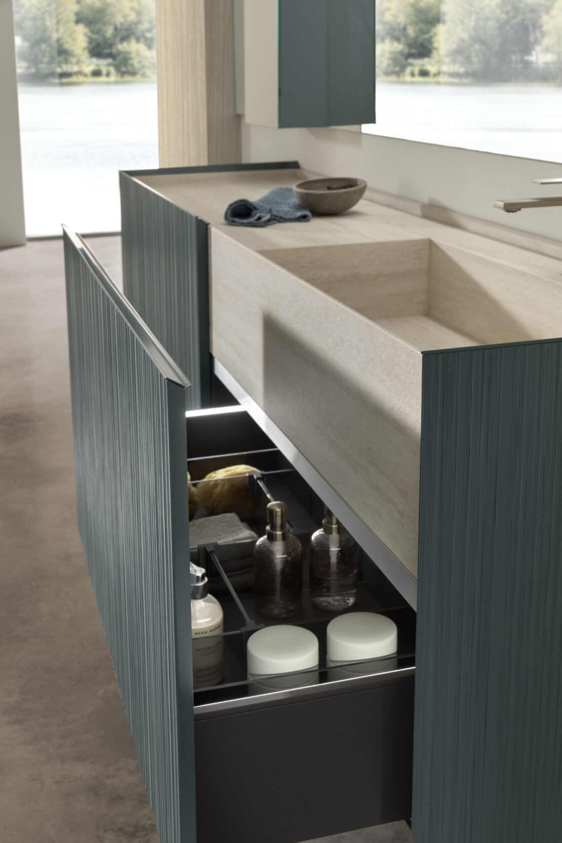 arredo bagno moderno colorato Secret