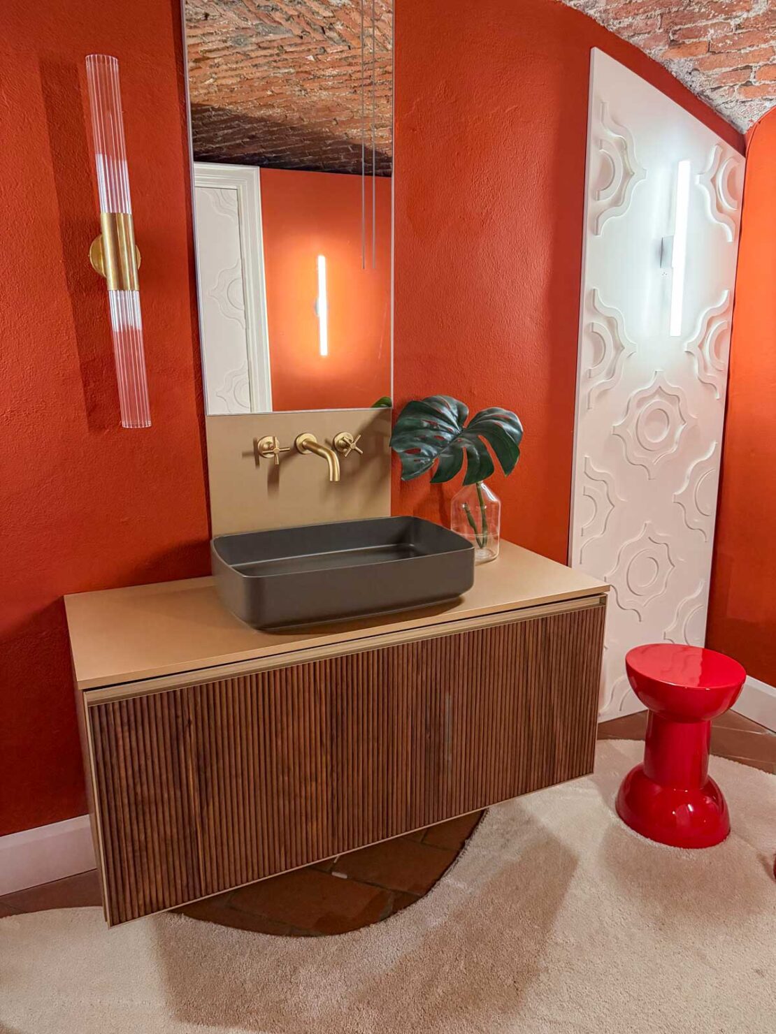 mobili bagno finitura tattile